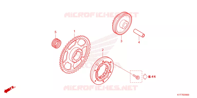 CLUTCH Honda MOTO 250 CRF 2024  CRF250LRAP
