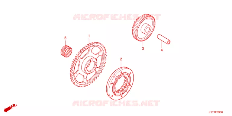 CLUTCH Honda MOTO 250 CRF 2024  CRF250LRDP