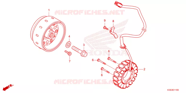 ALTERNATOR Honda MOTO 250 CL 2024  CL250AP