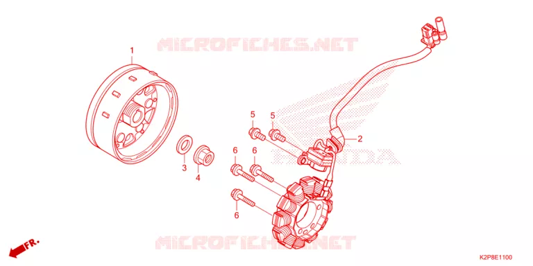 ALTERNATOR Honda MOTO 150 RS 2024  FS150FAP_MA