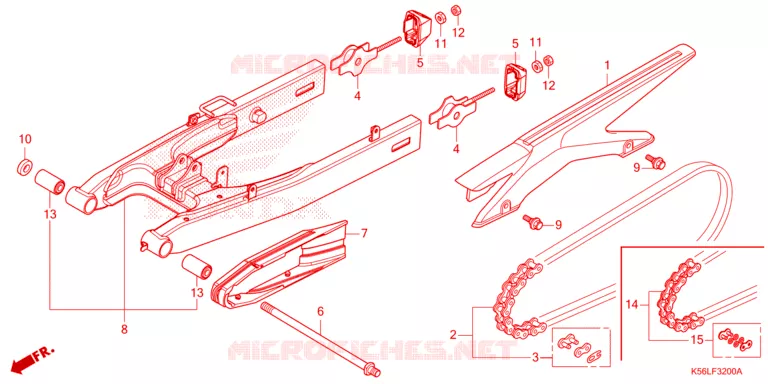 SWINGARM  Honda SCOOTER 150 WINNER 2020  FS150FAL_V