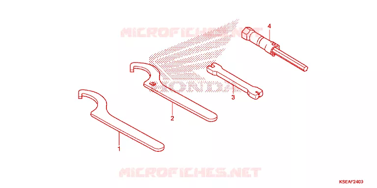 TOOL Honda MOTO 150 CRF 2016  CRF150RG