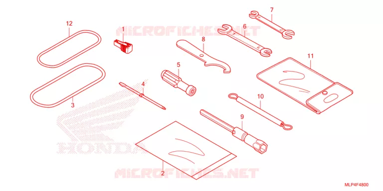 TOOL Honda MOTO 500 CL 2023  CL500AP