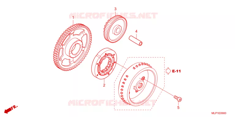 STARTER MOTOR CLUTCH Honda MOTO 500 CL 2023  CL500AP