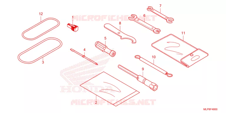 TOOL Honda MOTO 500 CL 2023  CL500AP