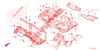 UNDER SEAT BODYWORK for Honda PIONEER 500 M2 2023