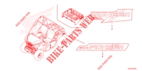 STICKERS for Honda PIONEER 500 M2 2023
