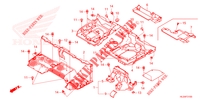 UNDER SEAT BODYWORK for Honda PIONEER 500 M2 2023