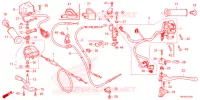 HANDLE LEVER   CABLE   SWITCH for Honda FOURTRAX 520 FOREMAN 4X4 BASE 2024