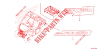 STICKERS for Honda PIONEER 520 M2 2023 2023