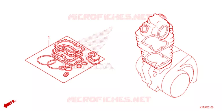 GASKET KIT A Honda MOTO 300 CRF 2024  CRF300LRP