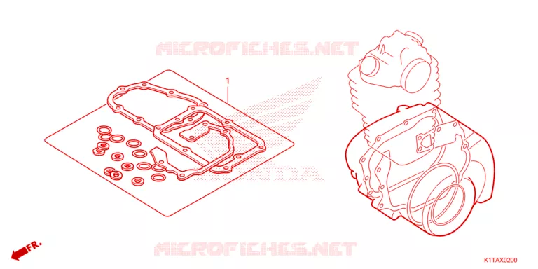 GASKET KIT B Honda MOTO 300 CRF 2024  CRF300LRP