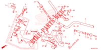 HANDLEBAR   TRIPLE CLAMP   STEERING STEM for Honda NC 750 X ABS 2023