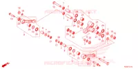REAR SHOCK & ROCKER ARM for Honda CRF 250 R 2024
