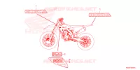 STICKERS for Honda CRF 250 R 2024