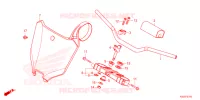 HANDLEBAR   TRIPLE CLAMP   STEERING STEM for Honda CRF 250 R 2024