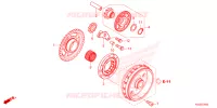 STARTER MOTOR CLUTCH for Honda CRF 250 R 2024