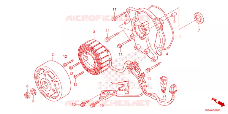 ALTERNATOR Honda SCOOTER 50 RUCKUS 2023  NPS50P