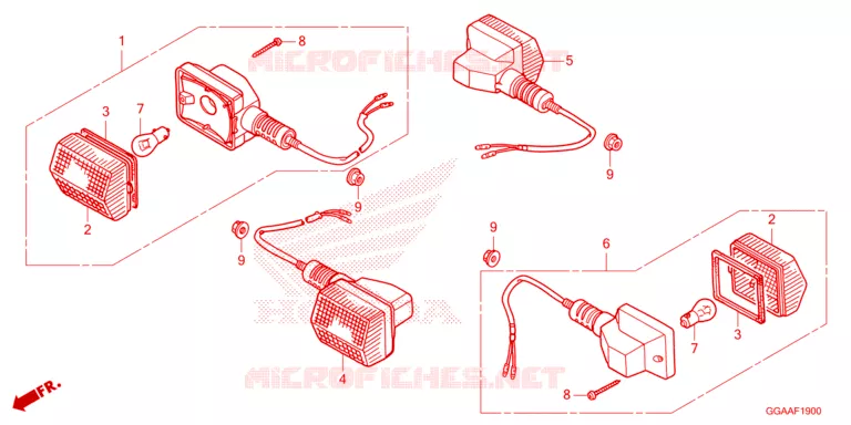 INDICATOR Honda SCOOTER 50 RUCKUS 2024  NPS50R
