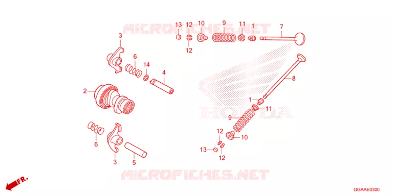 CAMSHAFT - VALVE Honda SCOOTER 50 RUCKUS 2024  NPS50R