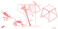 FOOT REST   STAND for Honda CRF 450 RX ENDURO 2024