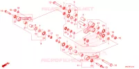 REAR SHOCK & ROCKER ARM for Honda CRF 450 RX ENDURO 2024