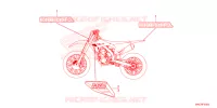 STICKERS for Honda CRF 450 RX ENDURO 2024