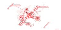 STICKERS for Honda CRF 450 R 2024