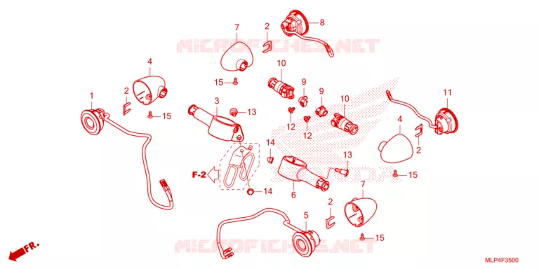 INDICATOR Honda MOTO 500 CL 2023  CL500AP