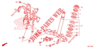 STEERING STEM for Honda ZOOMER 110 X 2020