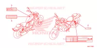 CAUTION LABEL for Honda REBEL 500 2021