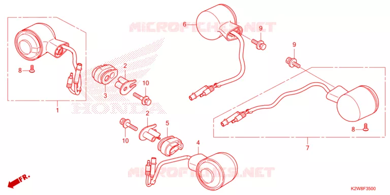INDICATOR Honda MOTO 125 DAX 2024  ST125AP