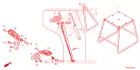 FOOT REST   STAND for Honda CRF 450 RX ENDURO 2024
