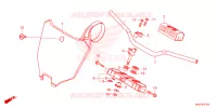 HANDLEBAR   TRIPLE CLAMP   STEERING STEM for Honda CRF 450 RX ENDURO 2024