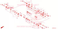 REAR SHOCK & ROCKER ARM for Honda CRF 450 RX ENDURO 2024