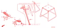 FOOT REST   STAND for Honda CRF 450 RX ENDURO 2024