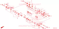 REAR SHOCK & ROCKER ARM for Honda CRF 450 RX ENDURO 2024