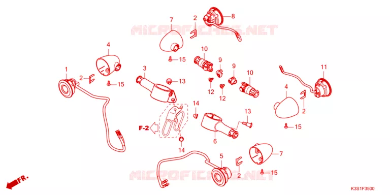 INDICATOR Honda MOTO 250 CL 2023  CL250AP