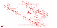 REAR SHOCK & ROCKER ARM for Honda CRF 250 RX 2024