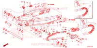 SWING ARM for Honda CRF 250 RX 2024