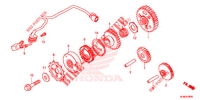 STARTER MOTOR CLUTCH for Honda VFR 800 F 2015