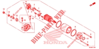 STARTER MOTOR for Honda VFR 800 F 2015