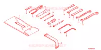 TOOL for Honda GL 1800 GOLD WING ABS NOIRE 2014