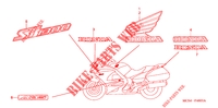STICKERS for Honda ST 1300 2004