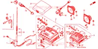 RADIO for Honda GL 1500 GOLD WING Ohio factory 1988