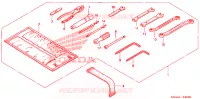 TOOL for Honda GL 1800 GOLD WING ABS NAVI AIR BAG 2009