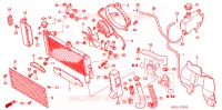 RADIATOR for Honda VALKYRIE 1500 F6C TOURER 1999