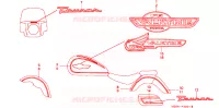 STICKERS for Honda VALKYRIE 1500 F6C TOURER 1999