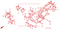 FRAME for Honda CB 750 NIGHTHAWK 1998