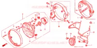 HEADLIGHT for Honda CB 750 NIGHTHAWK 1998